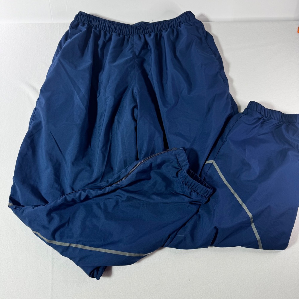 Skilcraft JWOD IPTU Training Pants Large Long Navy Blue Polyester Track Joggers